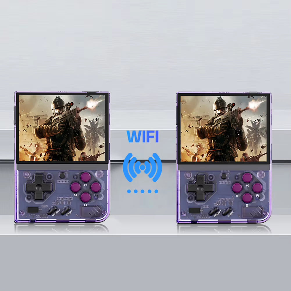 Miyoo Mini plus Classic Video Game Console V3 Retro Handheld Game Console IPS HD Screen Linux System Game Toys for Kids Adults