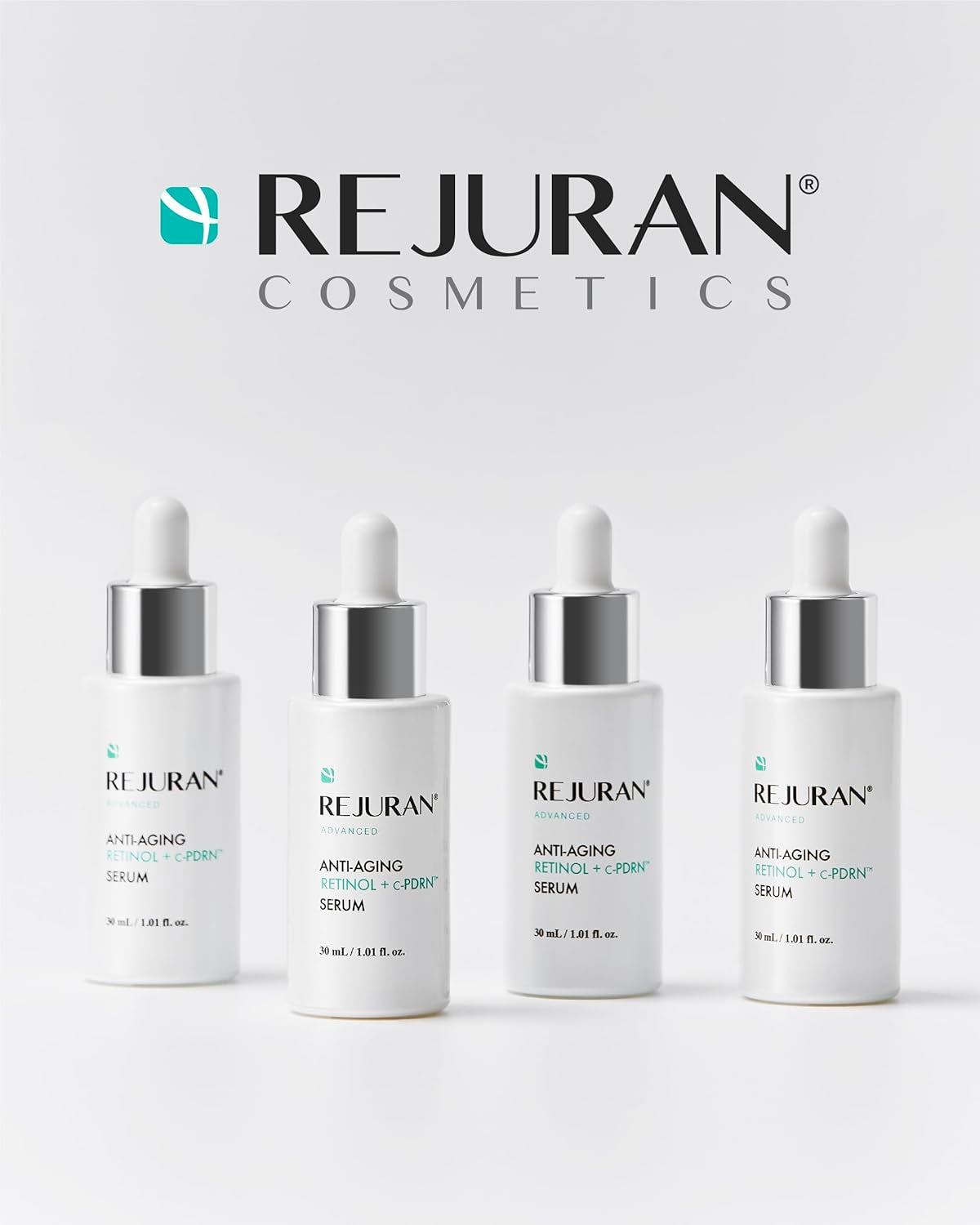 REJURAN® Advanced Anti-Aging Retinol + C-Pdrn® Serum - Boosting Facial Serum for Firmness, Radiance and Anti-Wrinkle Care, Clinically Developed (1.01 Fl Oz)