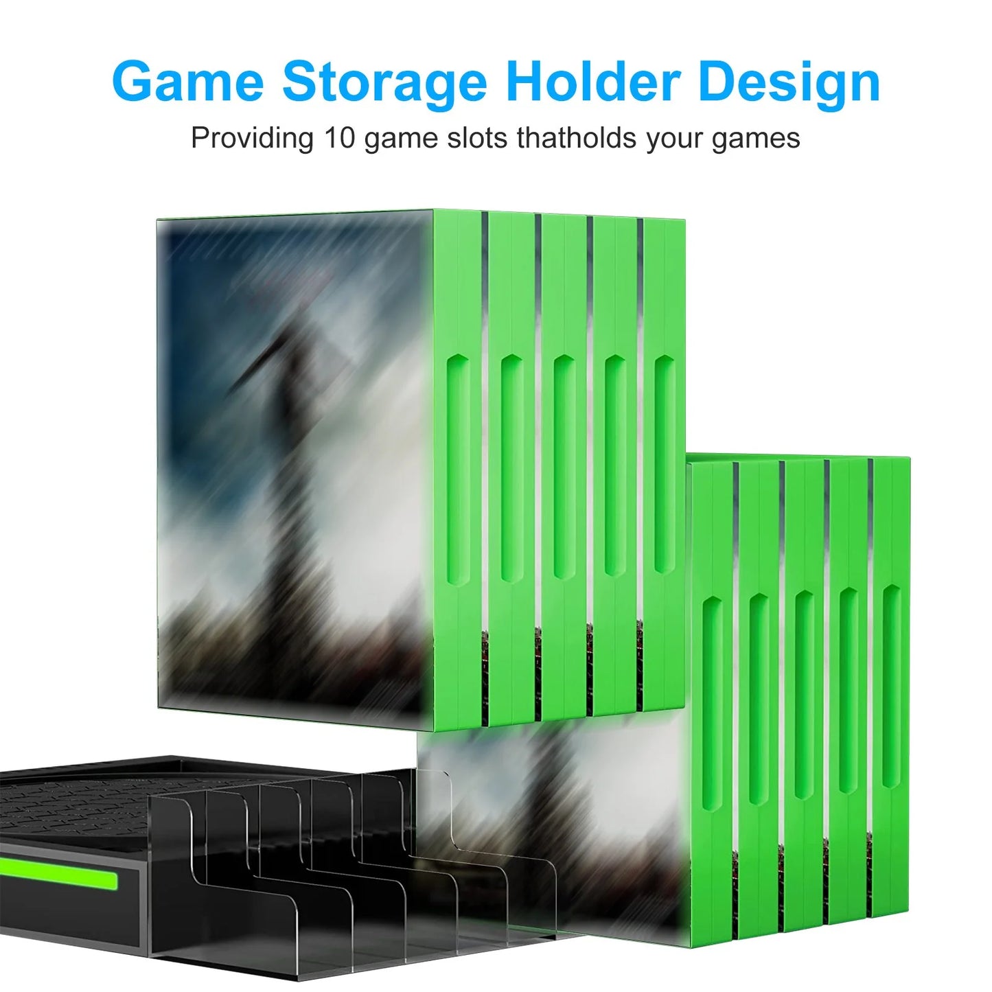 Dual Controller Charging Dock Station for Xbox Series X|S